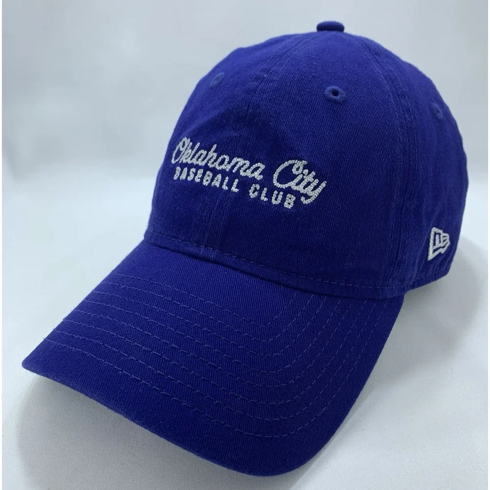 Oklahoma City Baseball Club Hat WOMEN Blue OKC Dodgers MiLB New Era 9TWENTY Cap